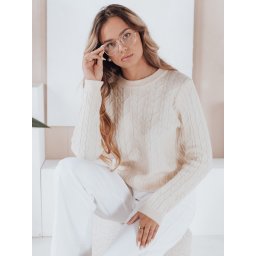 Дамски пуловер BRAVINA екрю