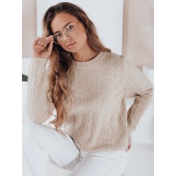Дамски пуловер BRAVINA бежов