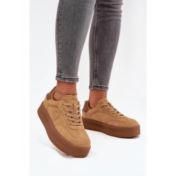 BIG STAR SHOES Дамски кецове на платформа Пантерка Big Star