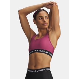 Women's bra Under Armour Crossback Mid Bra-RED - Women's