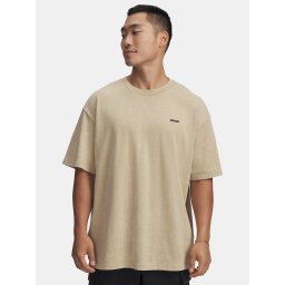 Men's Under Armour UA M HW OS LOGO WASH SS-BRN - Men's T-Shirt