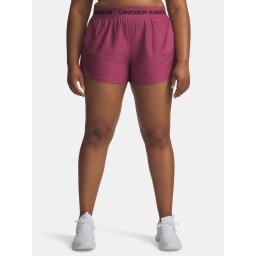 Under Armour Tech Play Up Shorts&-RED - Women's Shorts