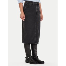 Levi's® Дънкова пола 001VH-0004 Черен Regular Fit