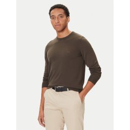 BOSS Пуловер Botto-L 50476364 Зелен Regular Fit