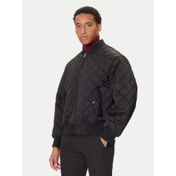 HUGO Яке бомбър Bicol2541 50546226 Черен Regular Fit
