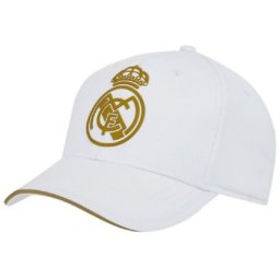 Real Madrid Шапка с козирка бяла със златисто