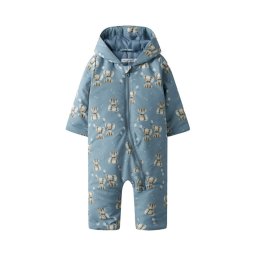 NAME IT Зимен детски гащеризон 13245839 Син Regular Fit
