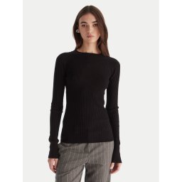 Patrizia Pepe Пуловер 2K0337/K7S0-K103 Черен Slim Fit