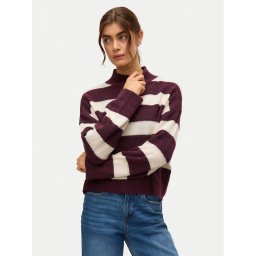 Vero Moda Пуловер Inez 10331538 Виолетов Regular Fit