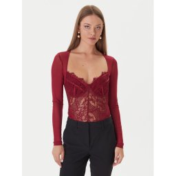 Bardot Боди Farrah Lace 51150TB3 Бордо