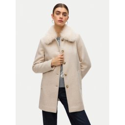 Vero Moda Преходно палто Autumn 10331559 Бежов Regular Fit