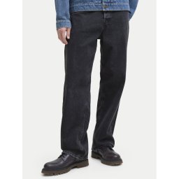 Jack & Jones Дънки Alex 12252762 Черен Baggy Fit
