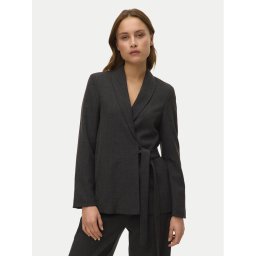 Vero Moda Сако Bestie 10333972 Сив Loose Fit