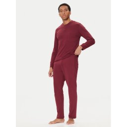 United Colors Of Benetton Пижама 3VD04P02W Бордо Regular Fit