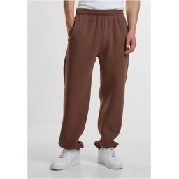 Men's basic sweatpants Fluffy brown