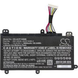 Батерия за лаптоп CAMERON SINO AS15B3N, за Acer Predator 15 G9-591, G9-592, G9-593, 17, G9-791, G9-792, G9-793, 17X, GX-791, G