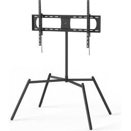 Стойка за TV, въртяща се, регулируема височина, 229 cm (90") до 50 kg