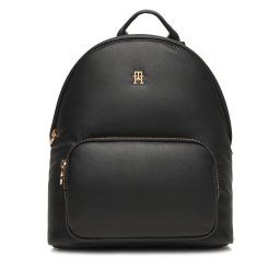 Раница Tommy Hilfiger Popette Soft Dome AW0AW17652 Черен