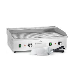 Klarstein Grillmeile 4400, електрически грил, Plancha, 2x2200W, грил плоча от неръждаема стомана (TK56-Grillmeile-44R)