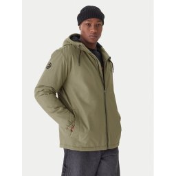 Quiksilver Преходно яке June Battle EQYJK04172 Зелен Regular Fit