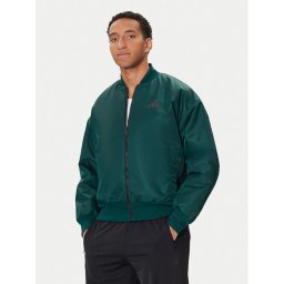 adidas Яке бомбър Stadium JX5637 Зелен Loose Fit