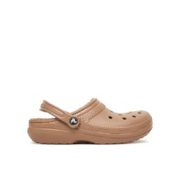 Crocs Чехли Classic Lined Clog 203591 Кафяв