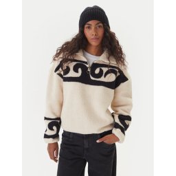 Billabong Суитшърт EBJPF00119 Бежов Regular Fit