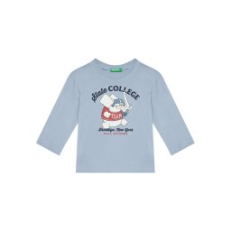 United Colors Of Benetton Блуза 35RYG10K4 Светлосиньо Regular Fit