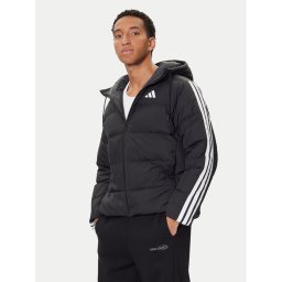 adidas Пухено яке Essentials Climawarm 3-Stripes JM4165 Черен Regular Fit