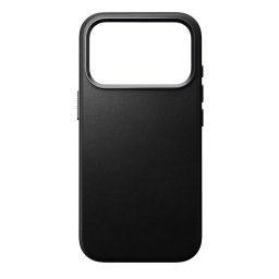 Гръб Nomad Traditional Leather Case за iPhone 17 Pro / 18 Pro - Черен