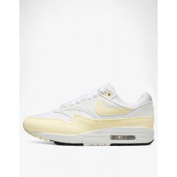NIKE Air Max 1 Shoes White/Yellow