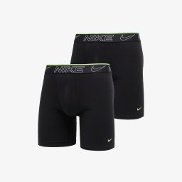 Боксерки Nike Elite Cotton Stretch Long Boxer Brief 2-Pack Black M