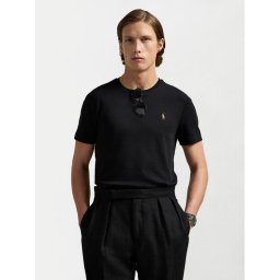 Polo Ralph Lauren Тишърт 710740727 Черен Slim Fit