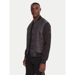 KARL LAGERFELD Яке бомбър 505064554504 Черен Regular Fit