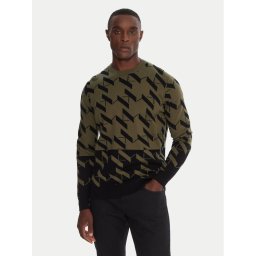 KARL LAGERFELD Пуловер 655022 554305 Зелен Regular Fit