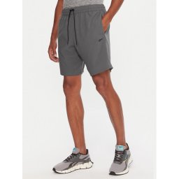 Reebok Спортни шорти RK25181CCM Сив Regular Fit