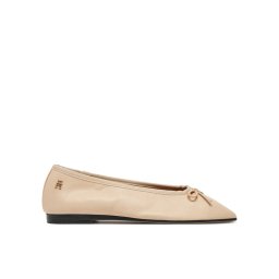 Tommy Hilfiger Балеринки Soft Leather Ballerina Bow FW0FW08355 Розов
