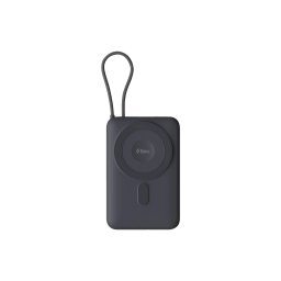 Външна батерия ttec Recharger M LCD 10.000 mAh. Magesafe comp PD20W Powerbank with USB-C Cable and Stand - Черна