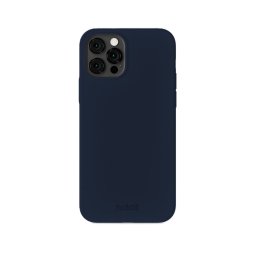 Гръб Holdit Silicone за iPhone 12/12 Pro - Midnight Blue