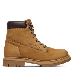 Туристически oбувки Tommy Hilfiger Flex Th Outdoor W Nbk Boot FM0FM05563 Кафяв