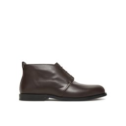 Calvin Klein Зимни обувки Ess Rubber Desert Boot Lth HM0HM01979 Кафяв