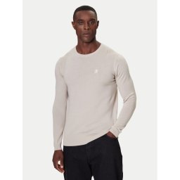 KARL LAGERFELD Пуловер 655000 554399 Бежов Slim Fit