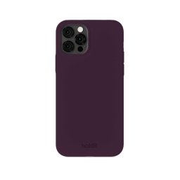 Гръб Holdit Silicone за iPhone 12/12 Pro - Deep Plum