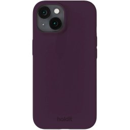 Гръб Holdit Silicone за iPhone 14/13 - Deep Plum