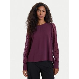 Vero Moda Блуза Alva 10337474 Виолетов Regular Fit