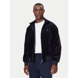 Gant Яке бомбър Corduroy 7006547 Тъмносин Regular Fit
