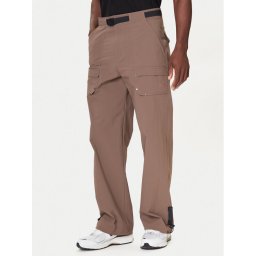 adidas Текстилни панталони Premium Essentials Archive Utility JW1082 Кафяв Loose Fit