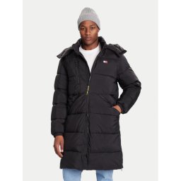 Tommy Jeans Зимно яке DM0DM22256 Черен Regular Fit