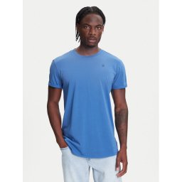 G-Star Raw Тишърт Text Back D25971-2653 Син Relaxed Fit