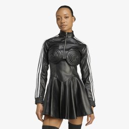 Яке adidas x Jeremy Scott Faux Leather Track Top Black S